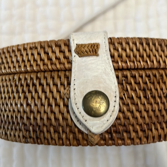 Round Seagrass bag Bali - Picture 4 of 5